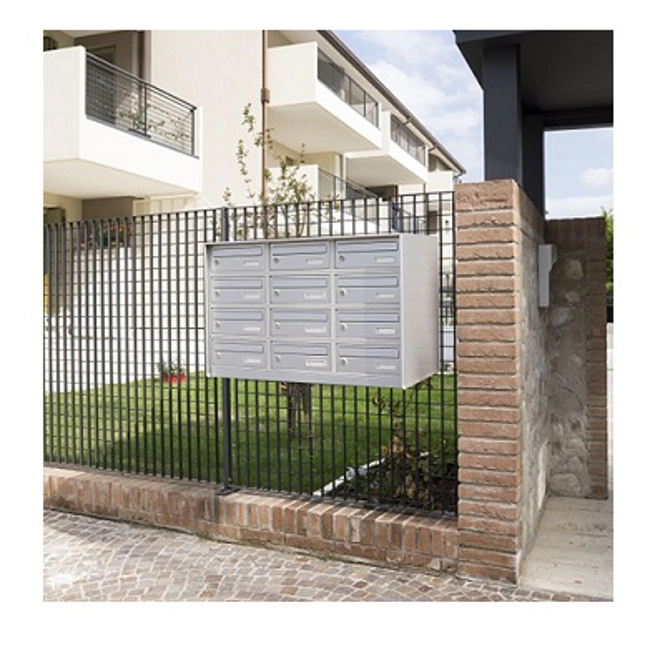 Vendita online Cassetta posta orizzontale regolabile serie SC1 300x245/380x135 mm. silver